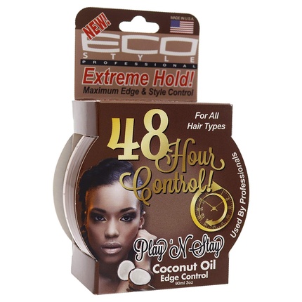 

Гель Playn Stay Edge Control с кокосовым маслом 0,11 кг Ecoco