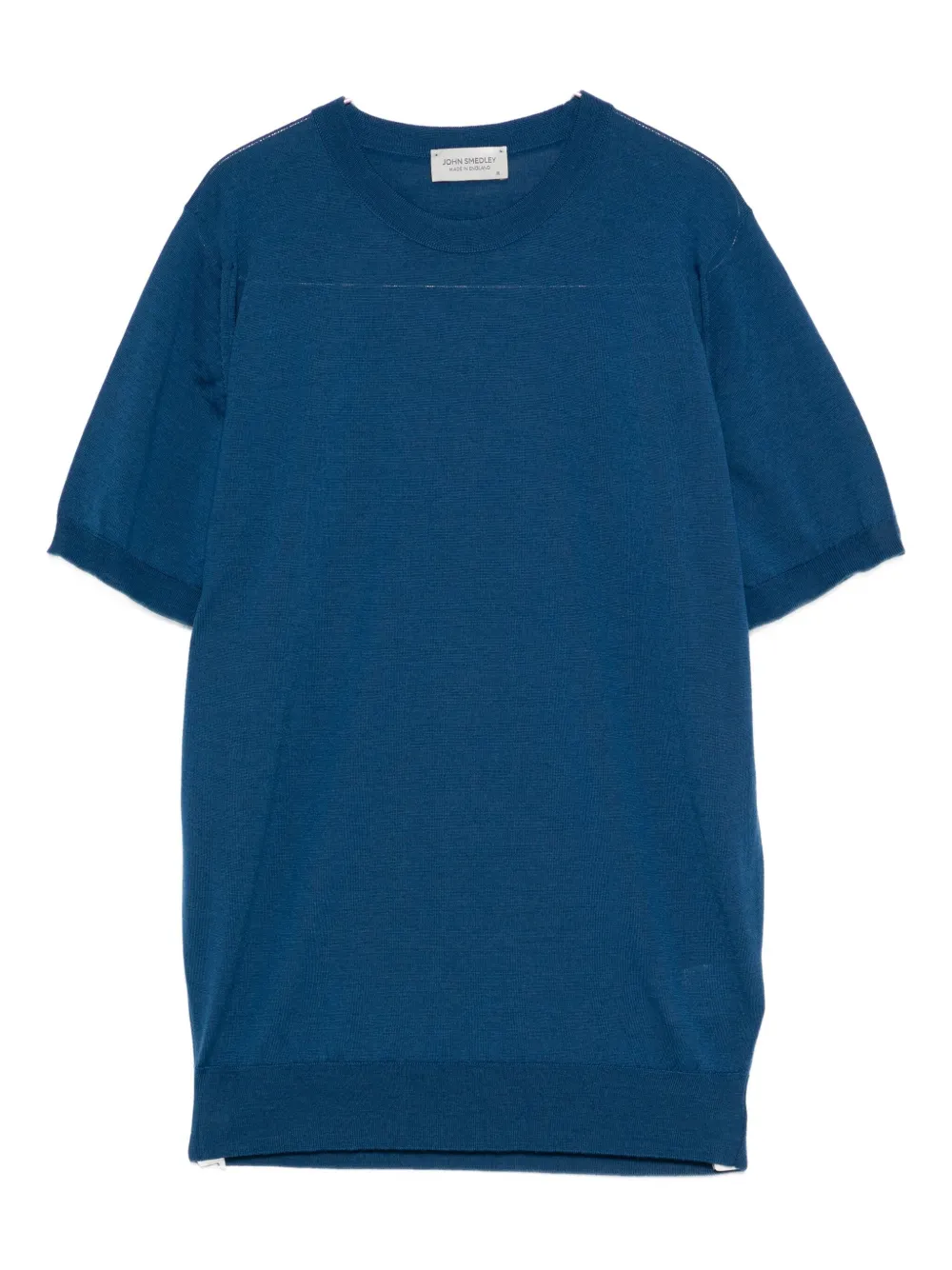 

Свитер с короткими рукавами John Smedley, синий