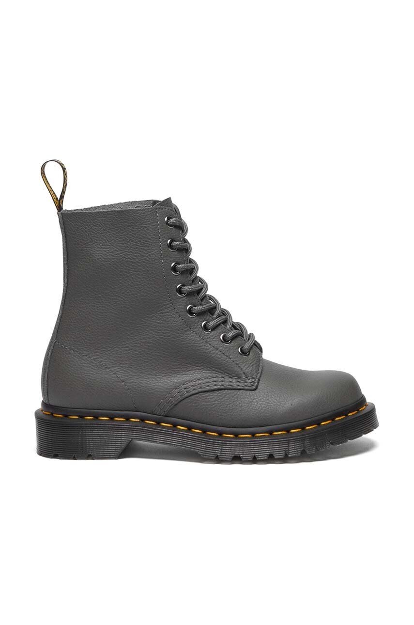 

Martens 1460 Pascal кожаные мотоциклетные ботинки Dr. Martens, серый
