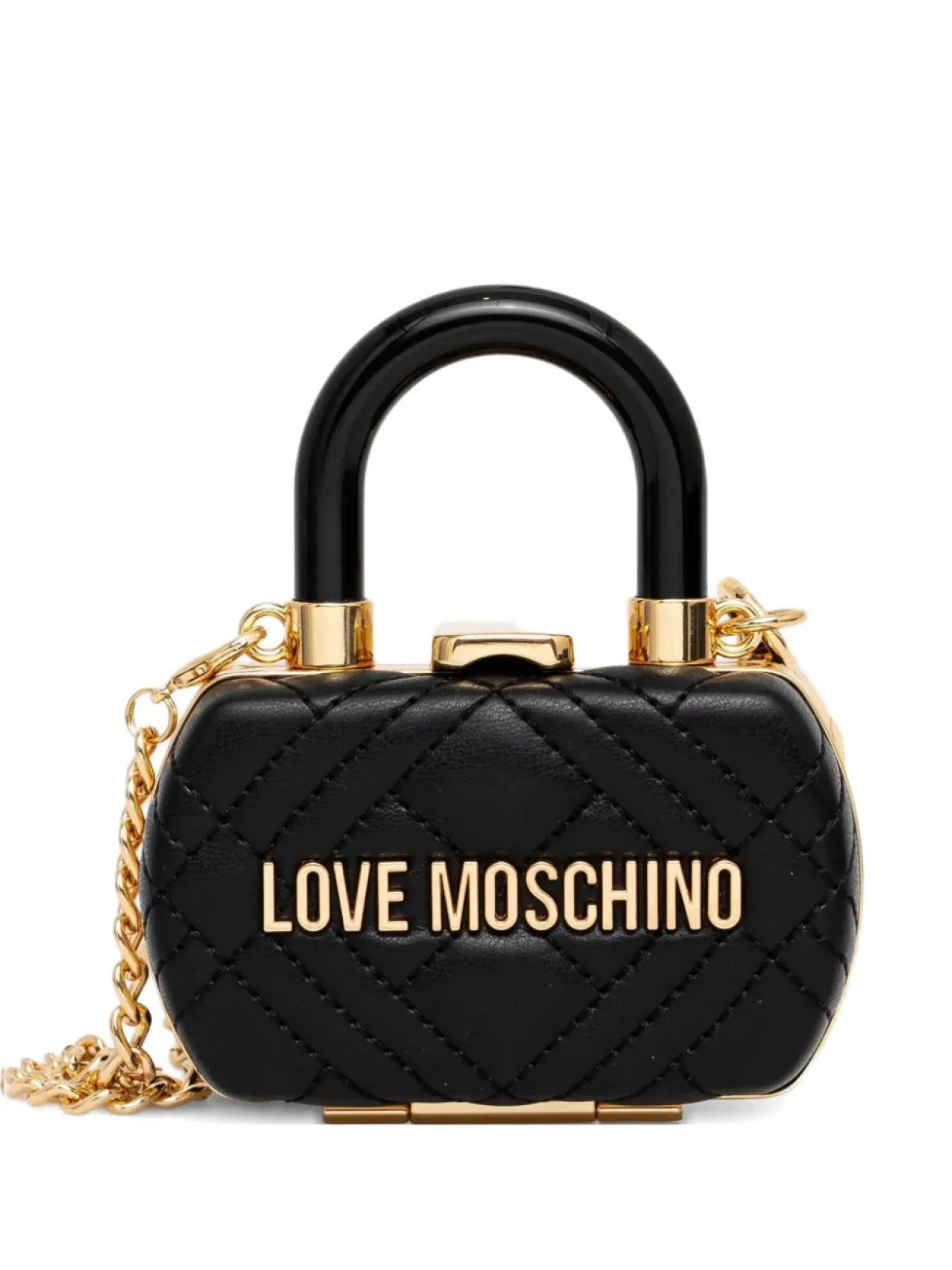 

Сумка через плечо с логотипом Love Moschino, черный