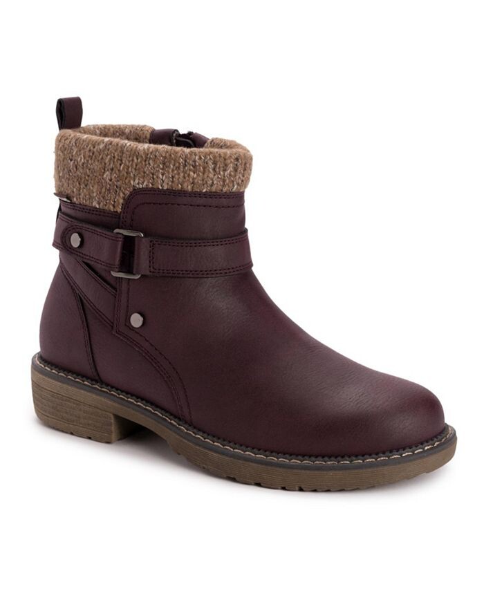 Женские ботильоны Gina с гирляндами MUK LUKS, красный