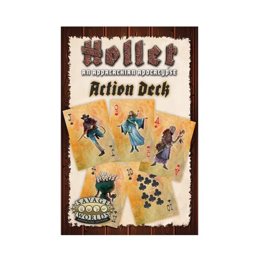 

Бокс-сет Holler Action Deck, Savage Worlds (Pinnacle/Great White Games)