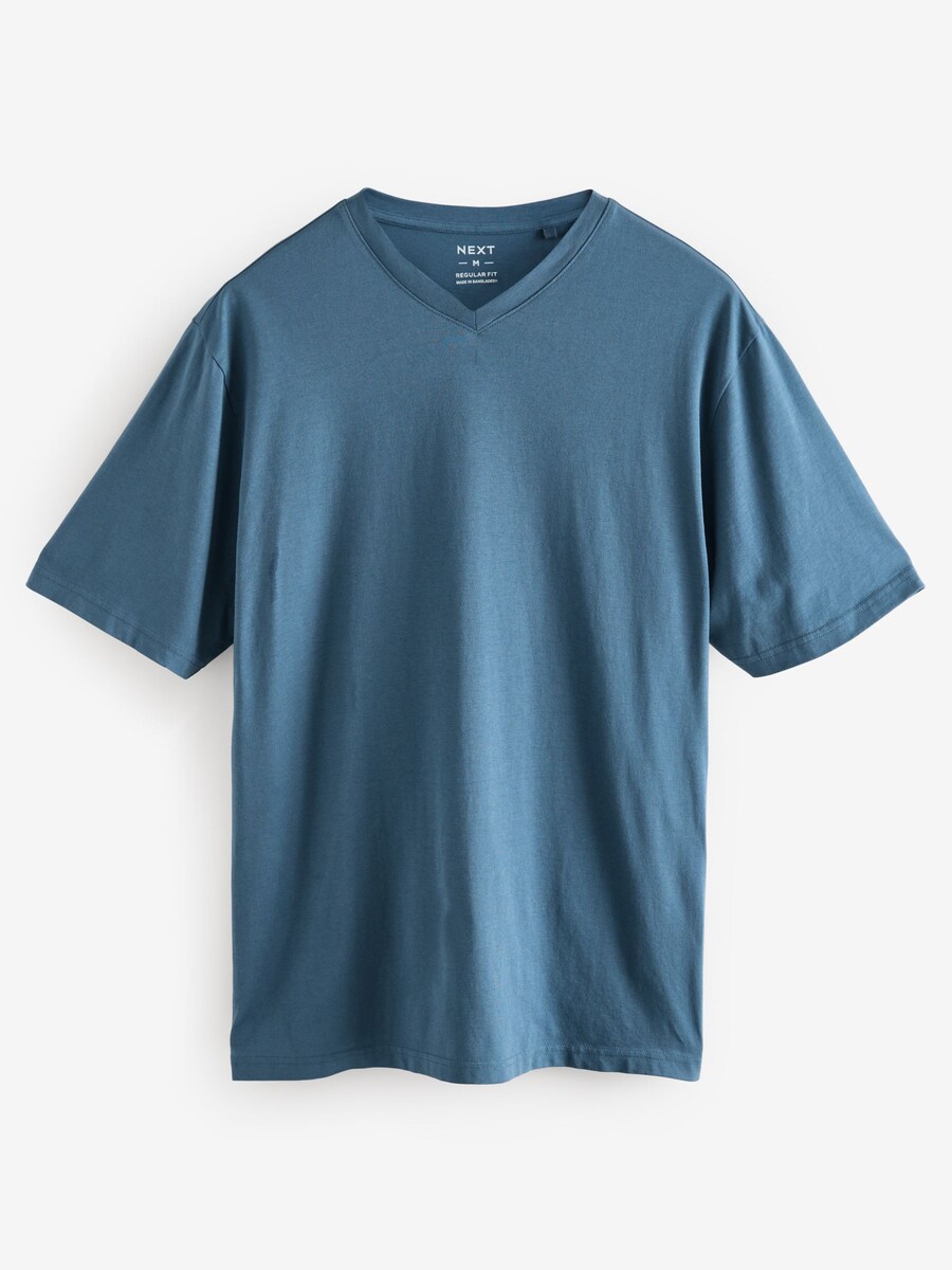 Рубашка Next Essential, цвет Navy/Anthracite/Light grey/Black/White — фото 4