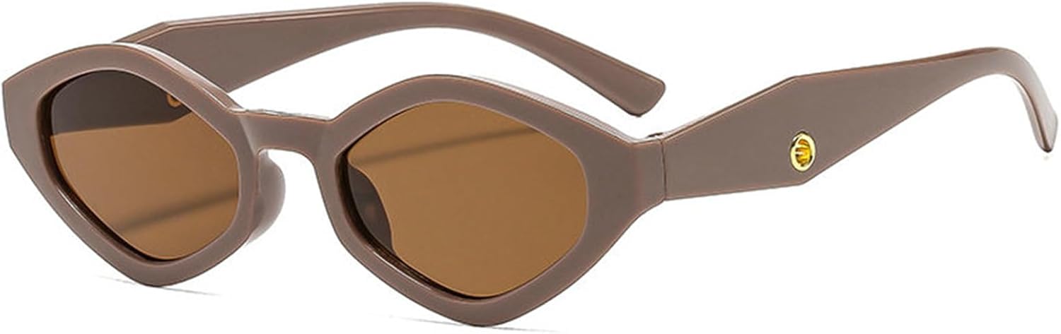 

Винтажные солнцезащитные очки «кошачий глаз» от Helena для женщин и мужчин, модные солнцезащитные очки-маски 2025 года, женские тренды, солнцезащитные очки для улицы, защита от УФ-излучения UV400, C3