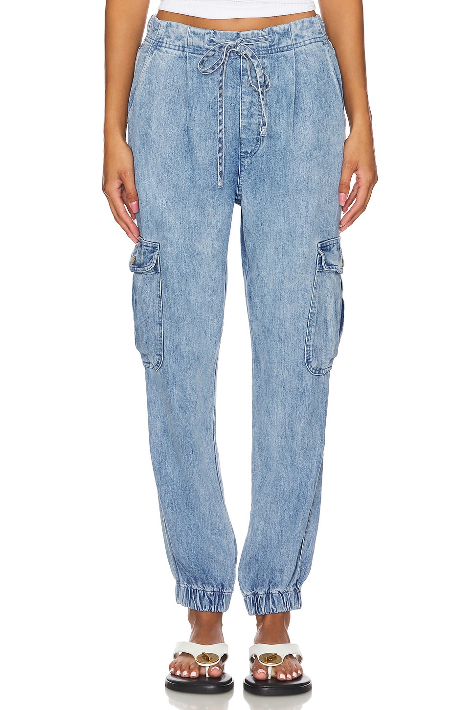 

Плиссированные джоггеры isla Bella Dahl, цвет vintage horizon wash
