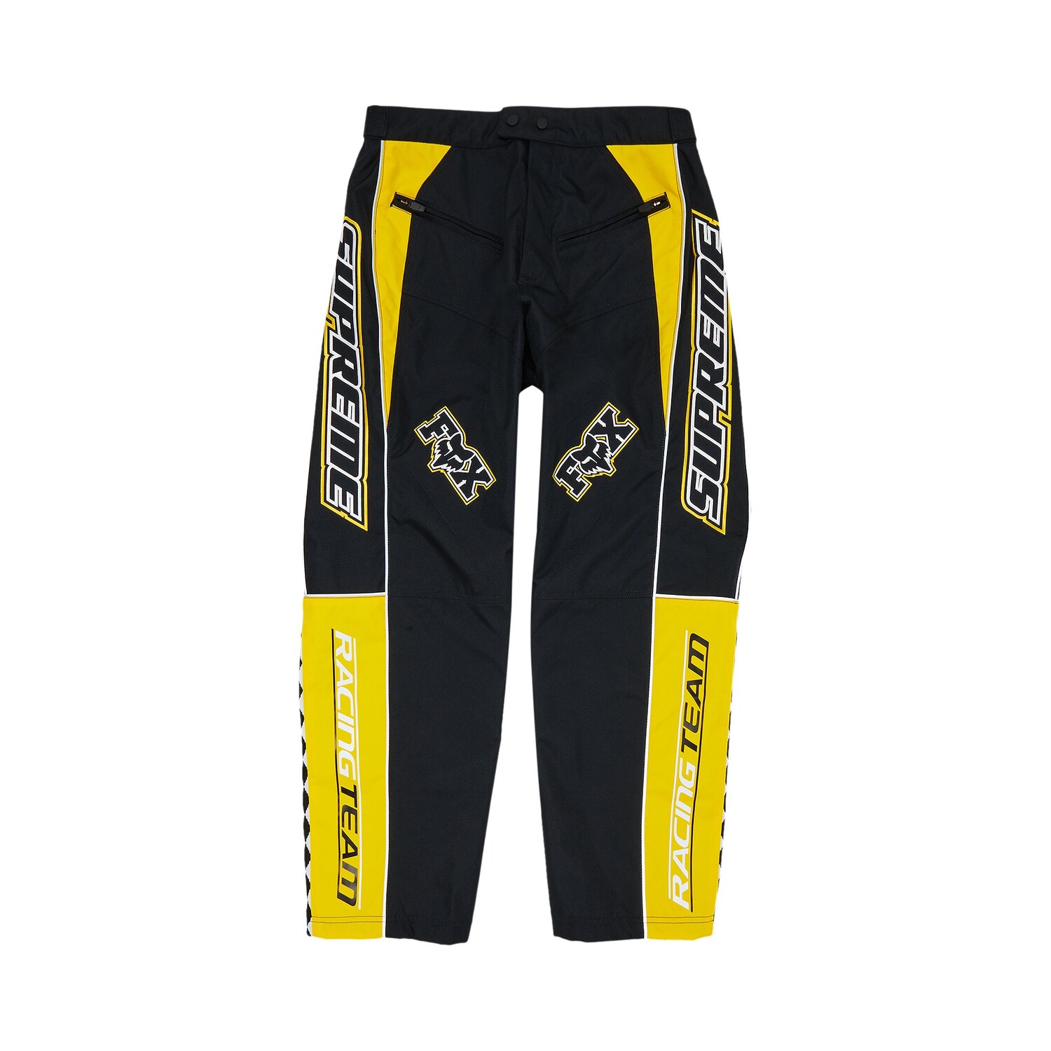

Брюки Supreme x Fox Racing, желтые, Желтый, Брюки Supreme x Fox Racing, желтые