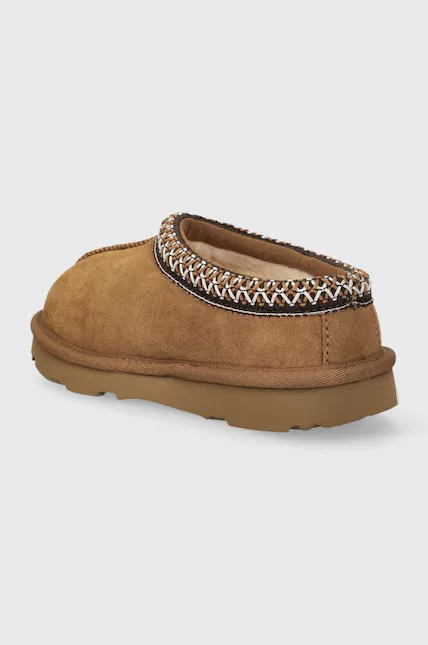 Тапочки детские UGG Tasman, бежевый — фото 3