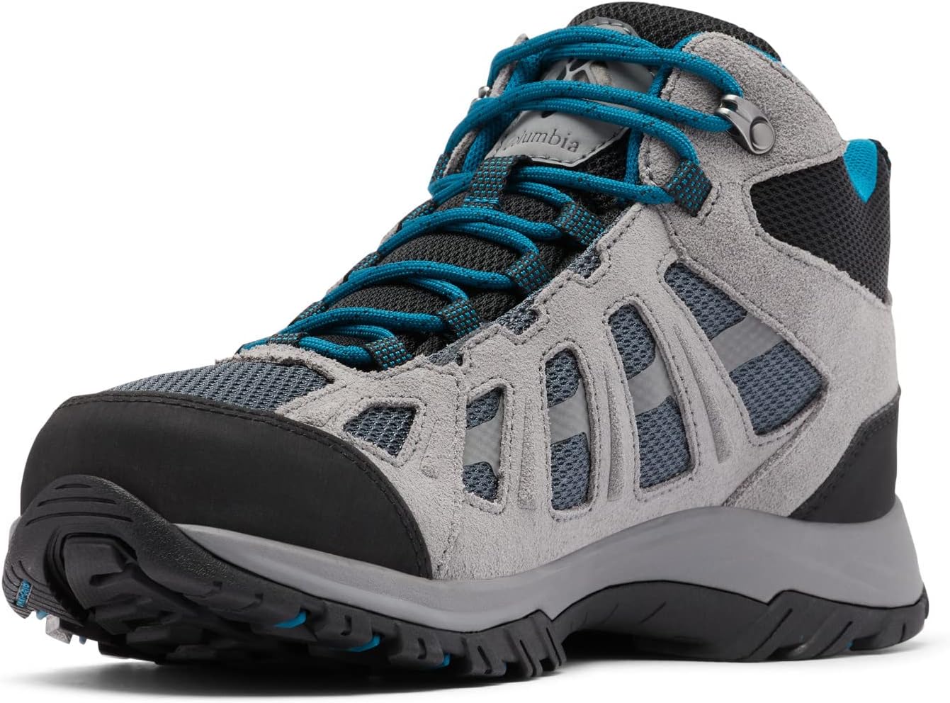 Columbia мужские трекинговые ботинки Redmond III Mid Waterproof, Graphite/Black — фото 2