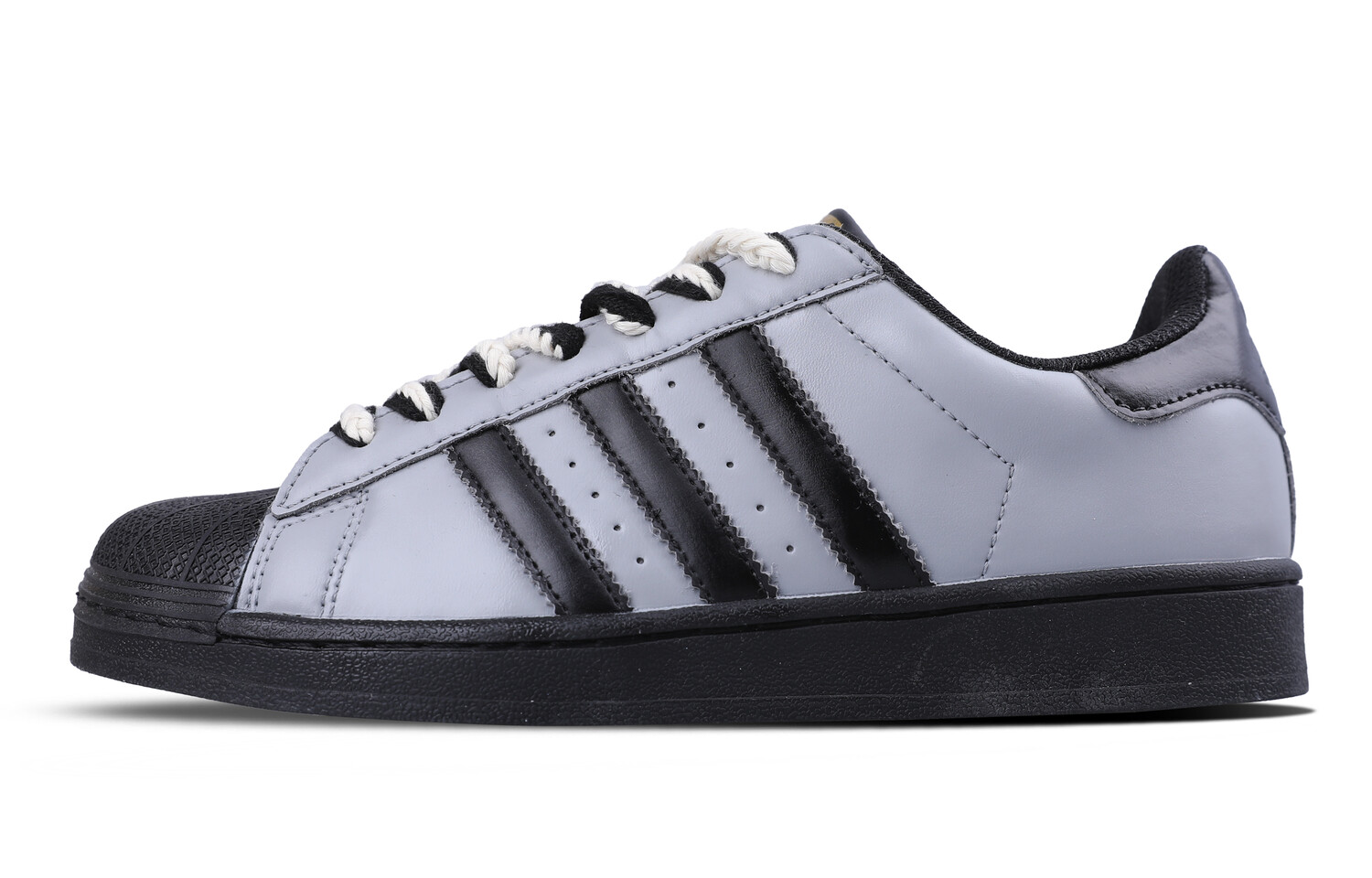 

Кроссовки adidas originals Superstar Skateboarding Shoes Unisex Low-top Black/grey, серый