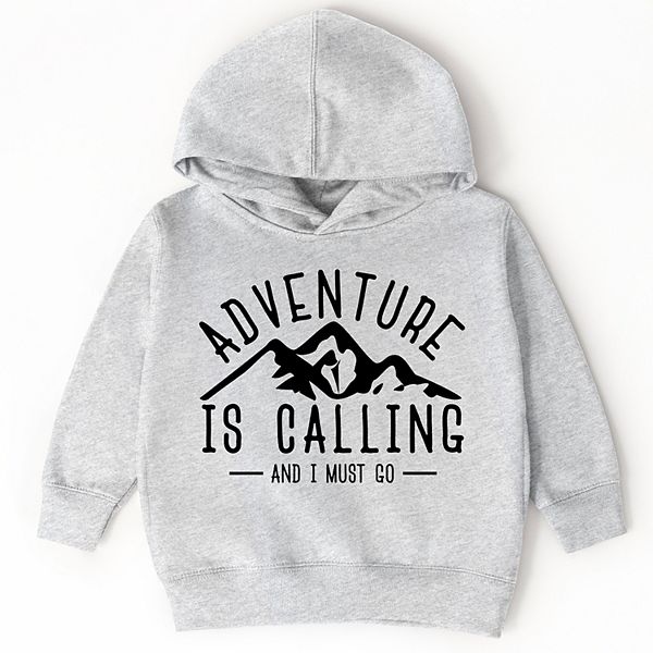 

Толстовка toddler adventure is calling and i must go The Juniper Shop, Heather Grey