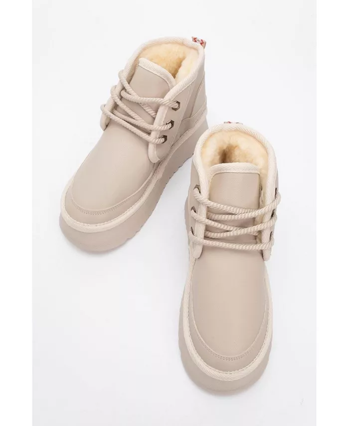 Ботинки Ovela Chunky (женские) Prologue Shoes, загар/бежевый — фото 2