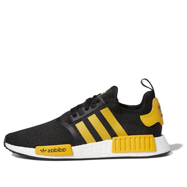 

Кроссовки nmd_r1 'black active gold' Adidas, черный