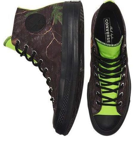 

Кеды Converse Realtree x Chuck 70 GTX High 'Black', черный