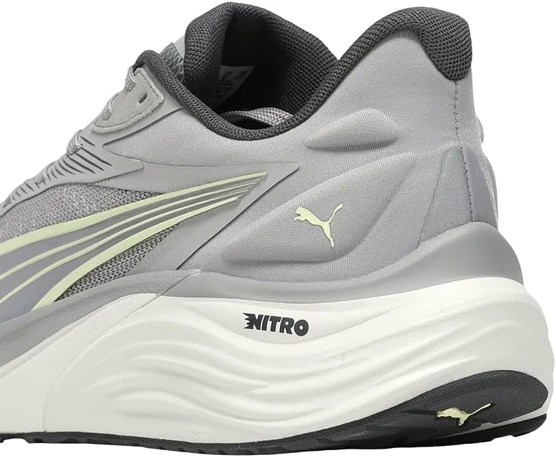 Мужские кроссовки Puma Electrify Nitro 4 для бега по улицам, Gray Echo Gold Moon — фото 4