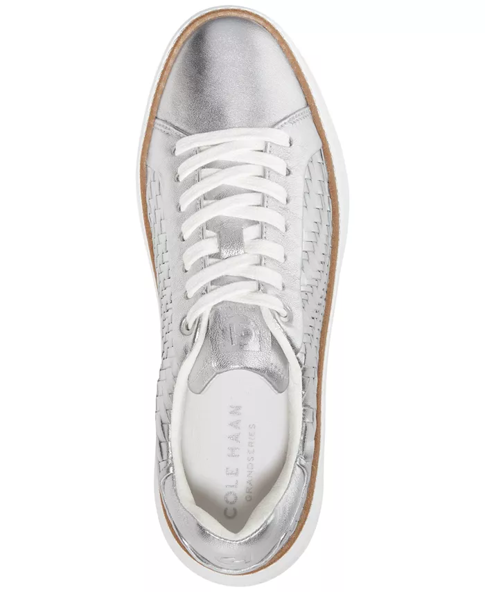 Женские кроссовки Grandpro Topspin Cole Haan, серебряный — фото 4