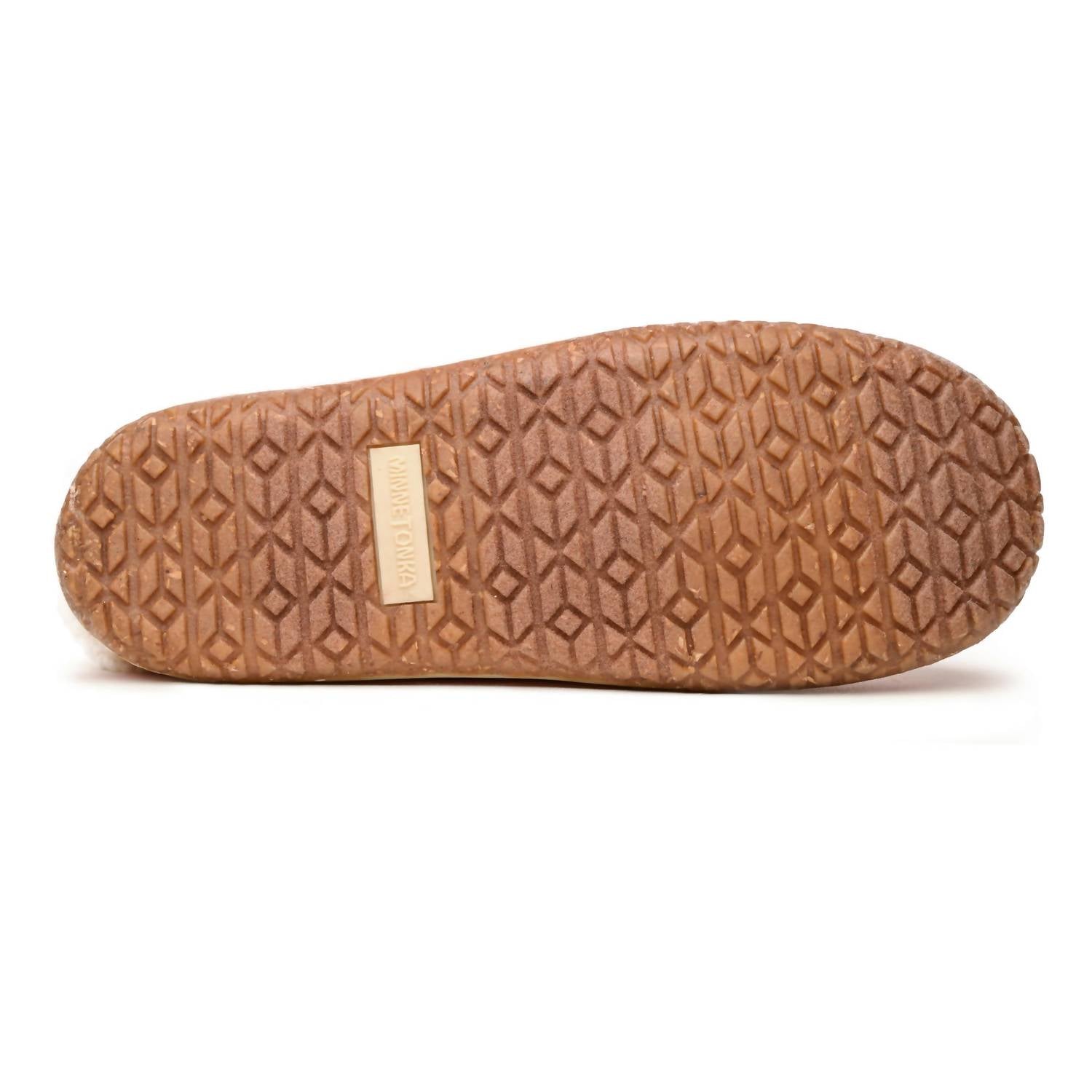 Женские мокасины Tempe Hardsole в шоколадную клетку Minnetonka — фото 4