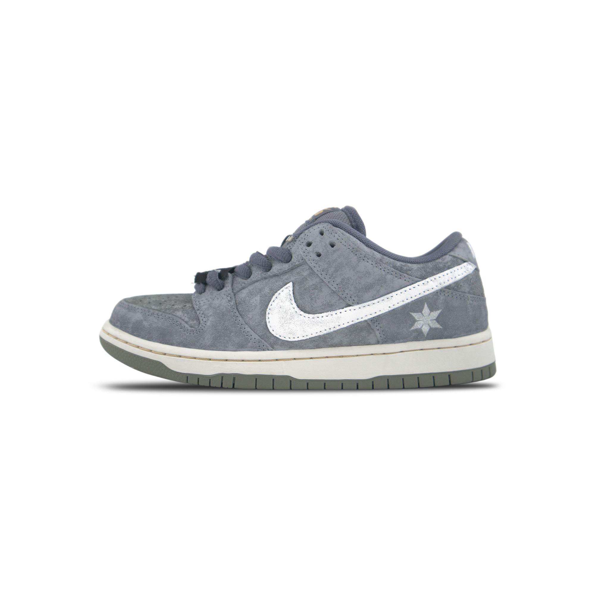 Кроссовки для скейтбординга Dunk SB Polar Snow Island 20 с износостойким верхом, унисекс Nike, серый