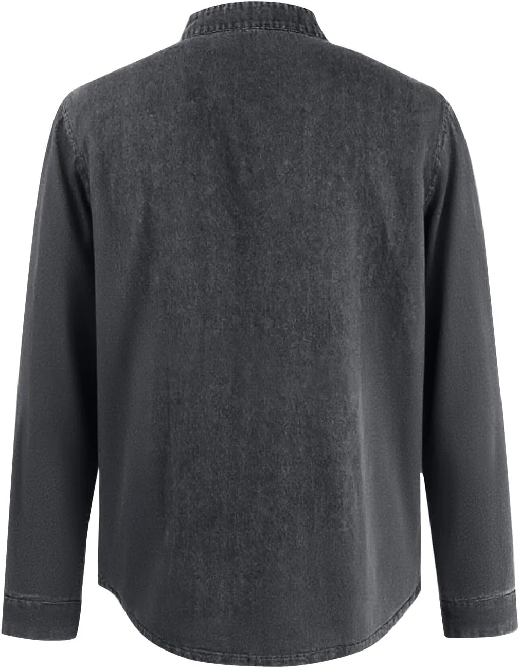 Футболка Mokaloha Henley с карманом и воротником-стойкой — фото 3