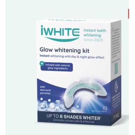 

Набор для отбеливания Iwhite Glow. Мгновенное отбеливание. Эффект дневного и ночного сияния