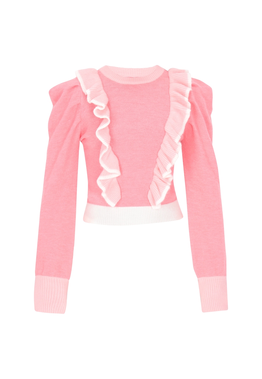 

Свитер MYMO Back To School, розовый/пастельно-розовый/светло-розовый