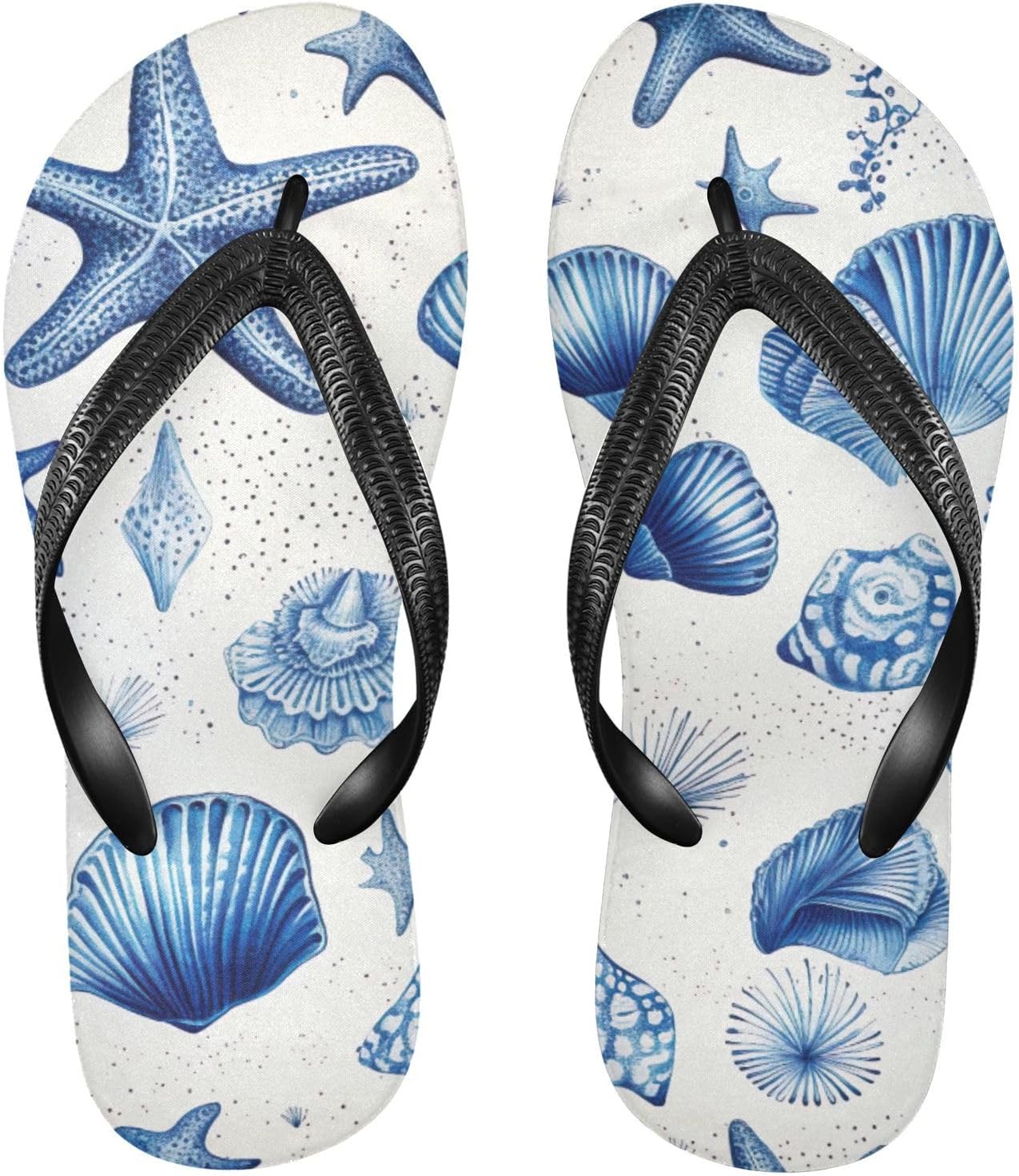 

Пляжные летние сандалии Seashell Starfish для женщин и мужчин, шлепанцы для душа Kfbe