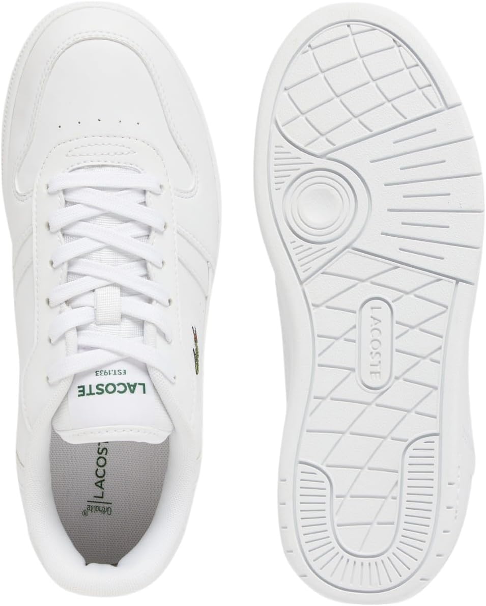 Кроссовки Lacoste для детей и подростков, комплект T-Clip, белый — фото 4