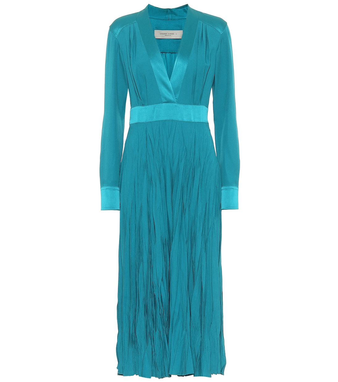 

Платье миди Адриана Golden Goose, Tcx Tahitian Tide