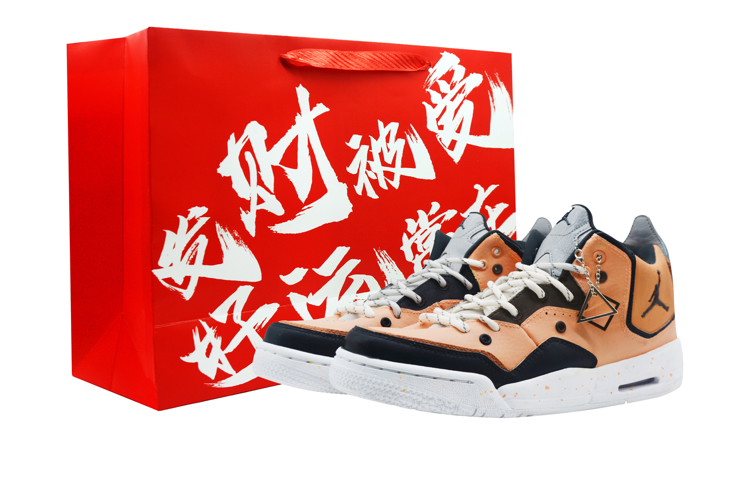 

Courtside 23 Chubby Little Craftsman Mid top детские баскетбольные кроссовки black unisex Jordan, оранжевый