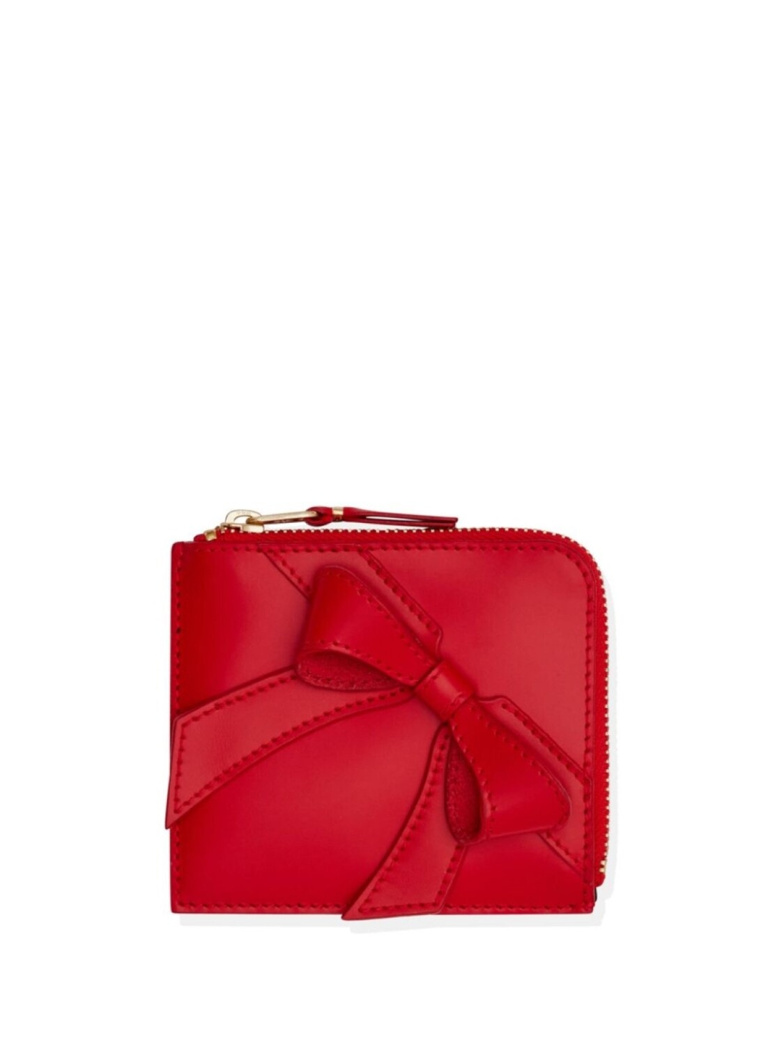 

Кошелек с большим бантом Comme Des Garçons Wallet, красный