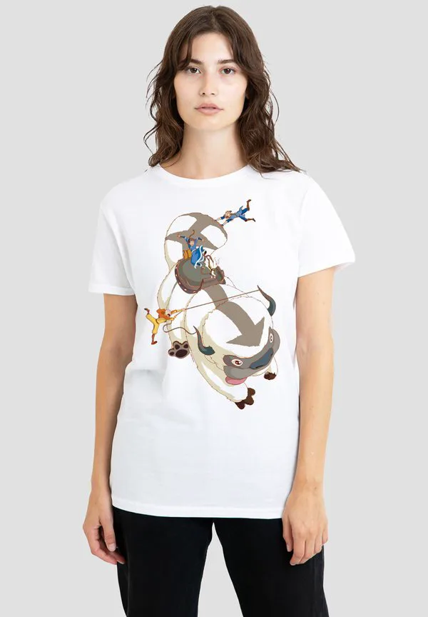 

Футболка с принтом "аватар: последний маг воздуха" "подожди, аппа" Cotton Soul, White, Белый, Футболка с принтом "аватар: последний маг воздуха" "подожди, аппа" Cotton Soul, White