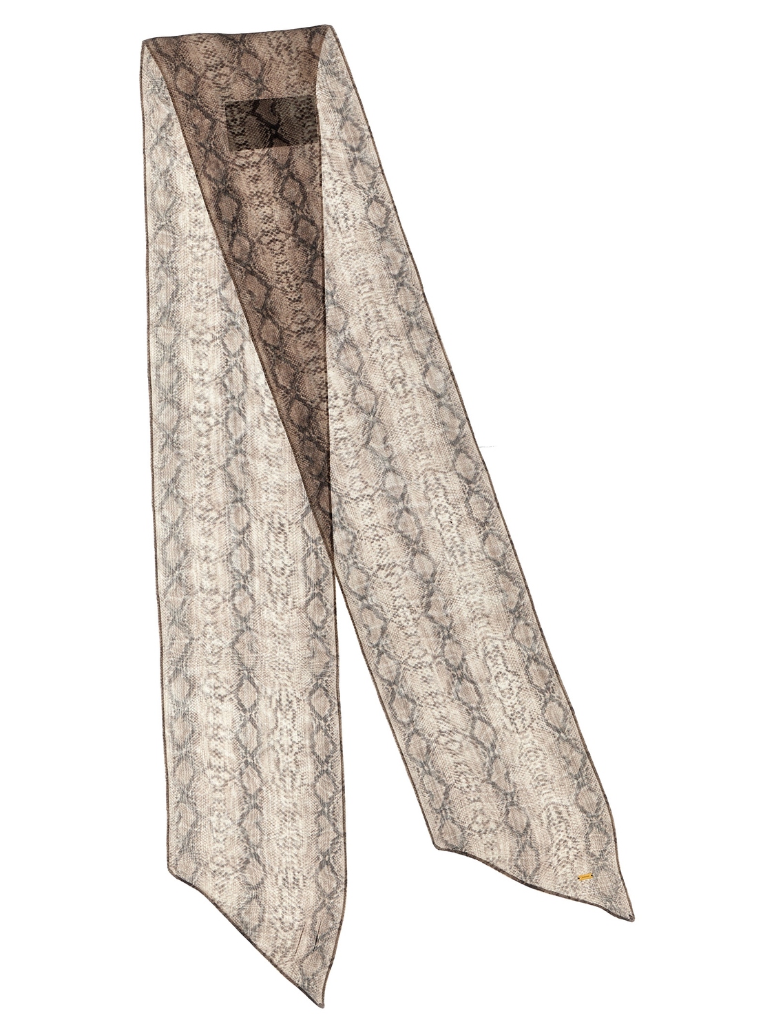 

Шелковый шарф SAINT LAURENT, мультиколор