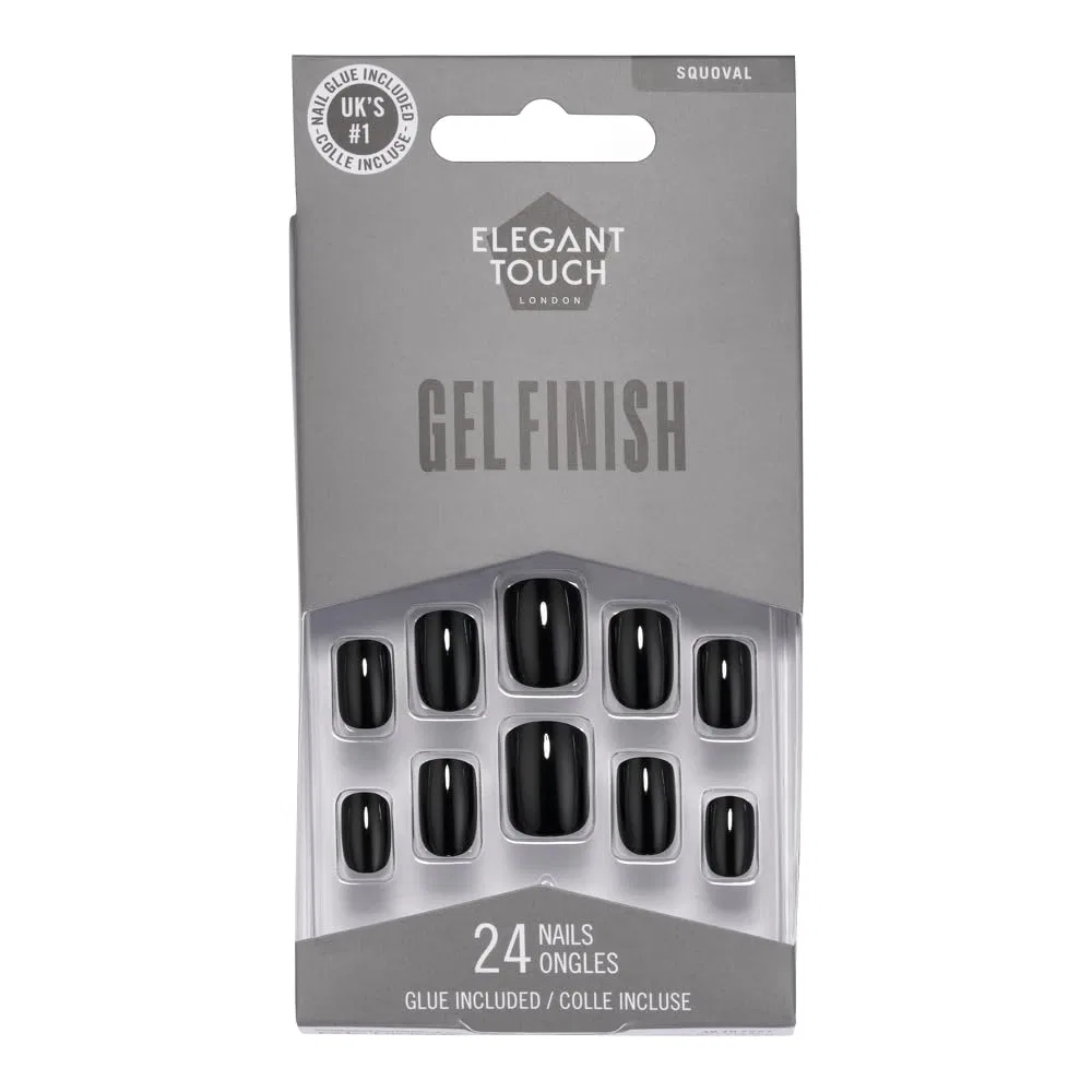 Накладные ногти «Midnight Black» от Elegant Touch Elegant Touch