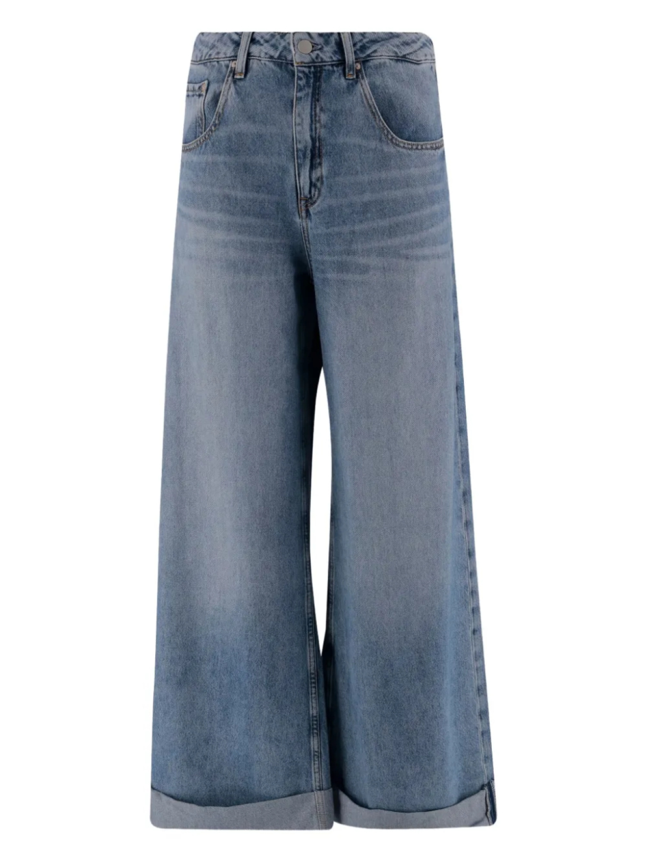 

Джинсы с отворотами AG Jeans, синий