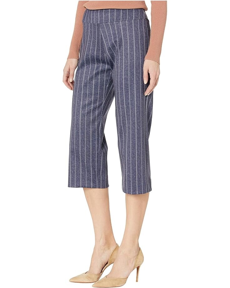 

Брюки Krazy Larry Pull-On Wide Crop Pants in Stretch Knit, цвет Stripe