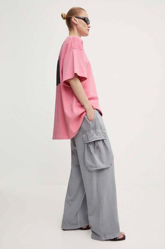

Хлопковые спортивные штаны G-Star Raw, серый