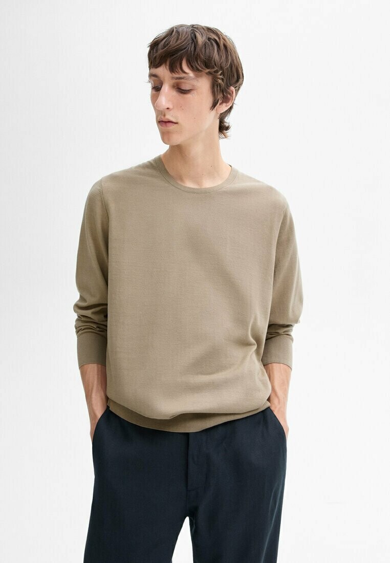 

Джемпер LONG SLEEVE Massimo Dutti, светло-коричневый