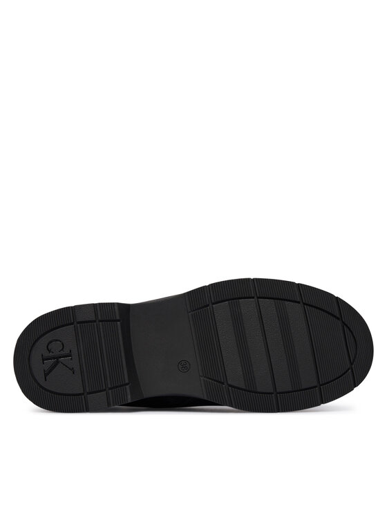 Туфли на шнуровке Lace-Up Bootie V3X5-83187-1695 D Calvin Klein, черный — фото 4