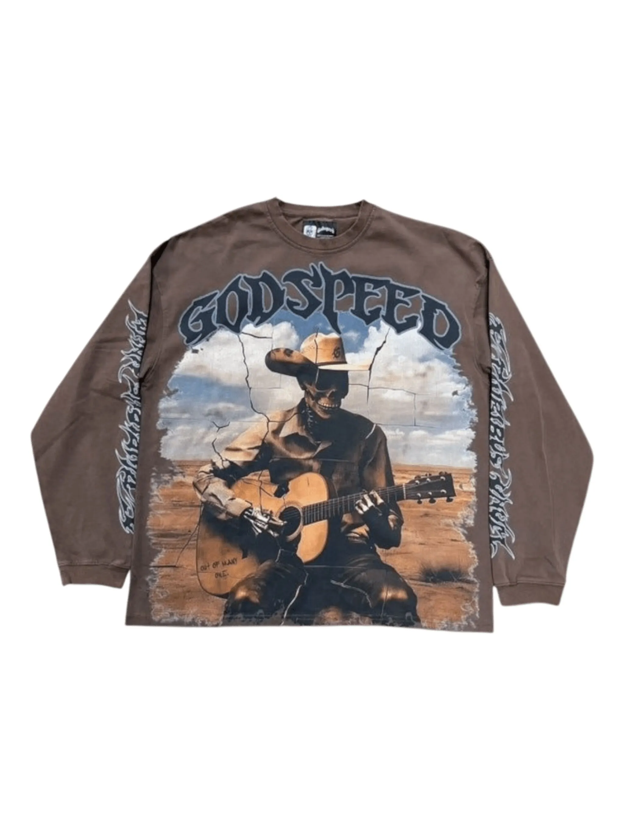 

Футболка с длинными рукавами Godspeed, коричневый