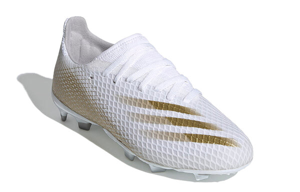 Кроссовки x ghosted.3 fg 'white metallic gold melange' Adidas, белый — фото 3