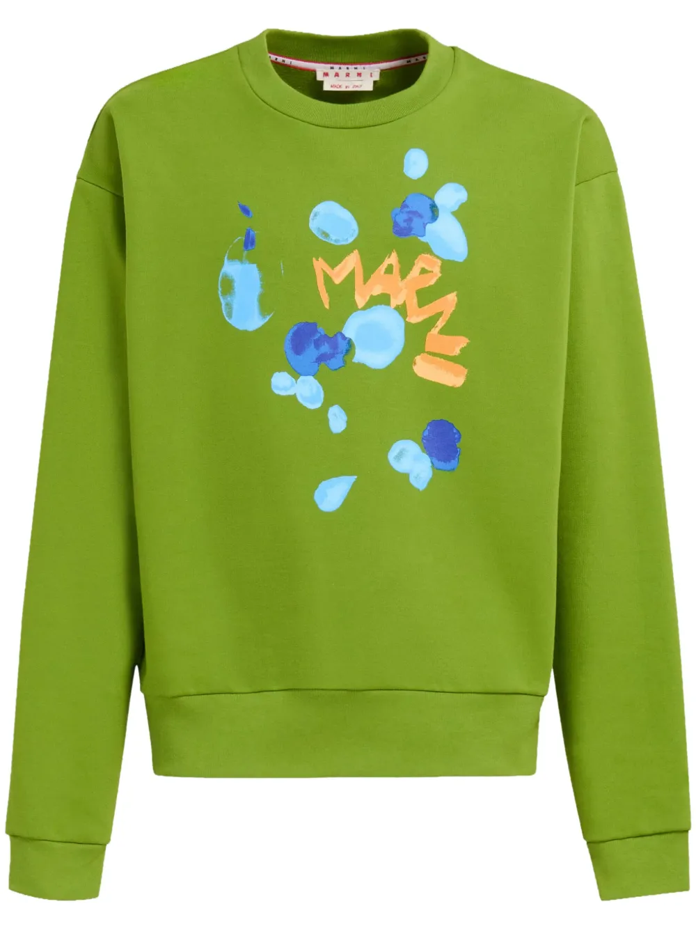

Толстовка с логотипом Marni, зеленый