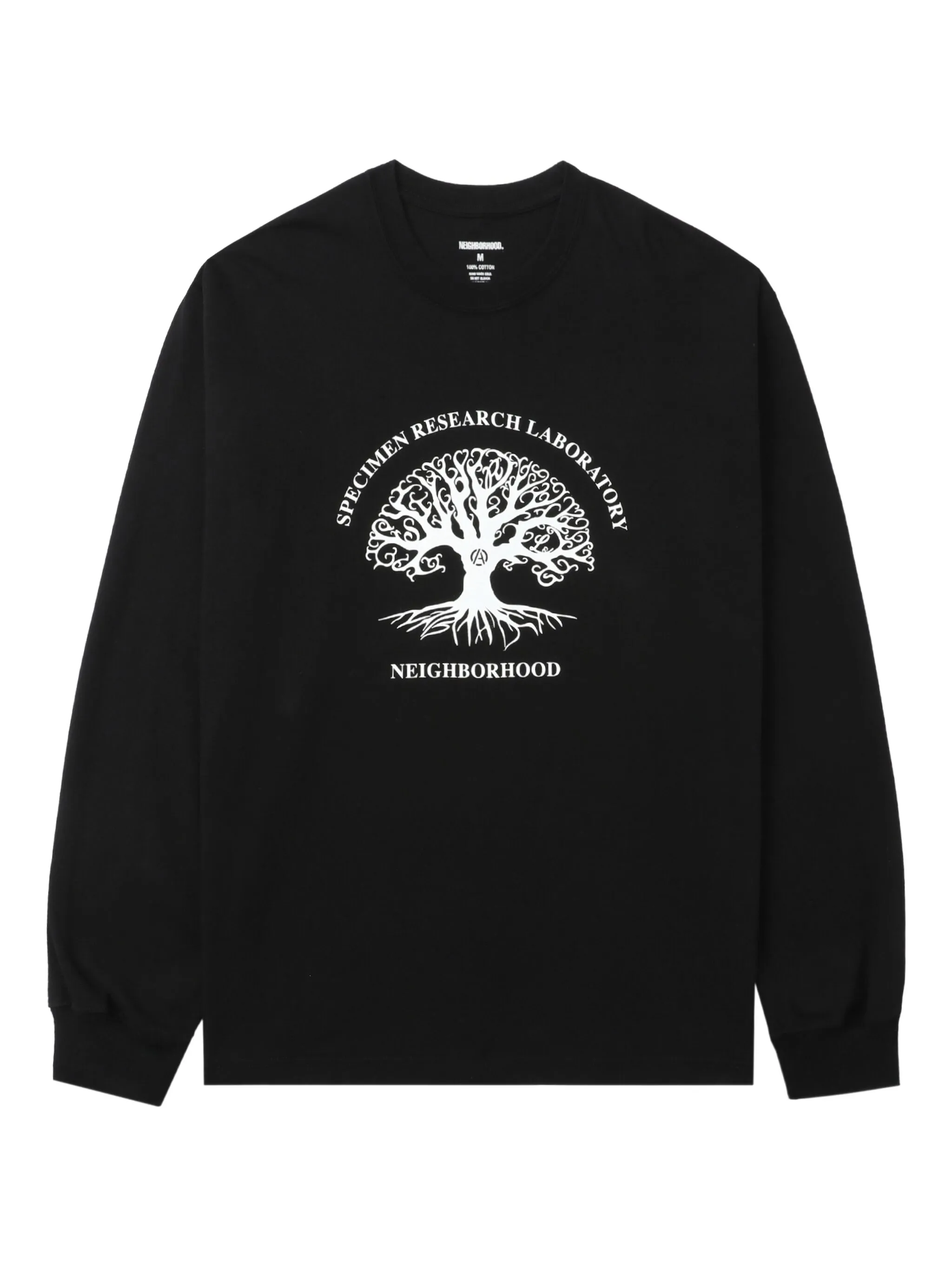 

Футболка с длинными рукавами и принтом Neighborhood, черный