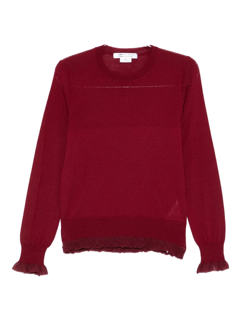 

Шерстяной свитер Comme Des Garçons Comme Des Garçons, красный