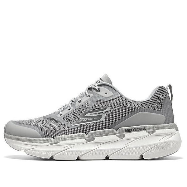 

Кроссовки max cushioning 'grey white' Skechers, серый