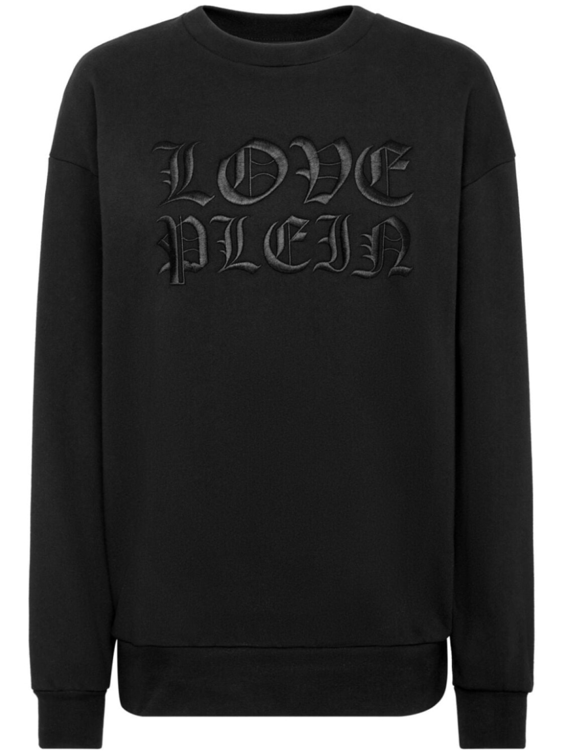 

Philipp Plein толстовка с нашивкой-логотипом, черный