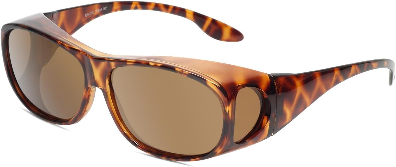 

Солнцезащитные очки Calabria 2865 с поляризацией, надеваются поверх очков с диоптриями, подходят для мужчин и женщин, имеют обтекаемую форму и защищают от УФ-излучения, Tortoise Havana Crystal