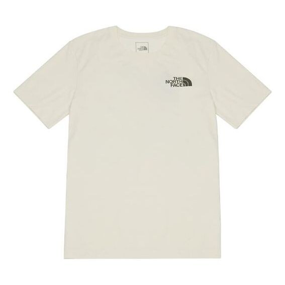 

Футболка casual t-shirt 'beige' The North Face, бежевый