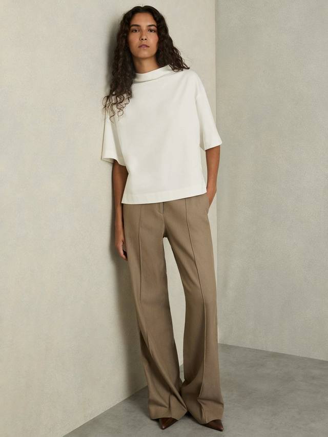 

Футболка оливии оверсайз Reiss, белый