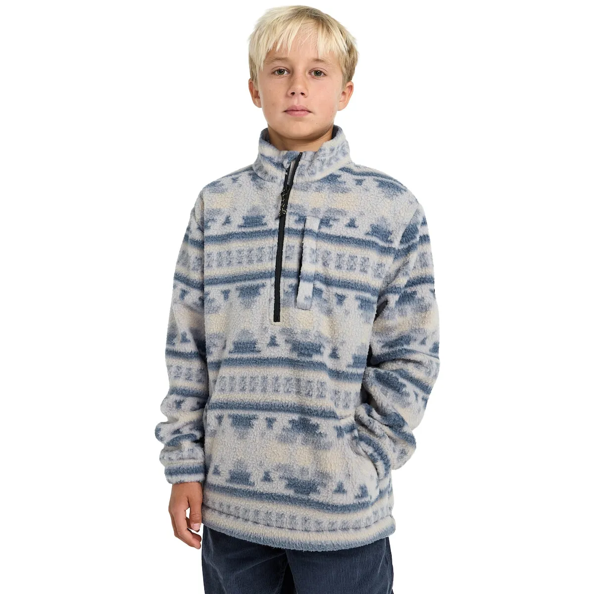 

Детская флисовая толстовка Boundary Mock Billabong, мультиколор