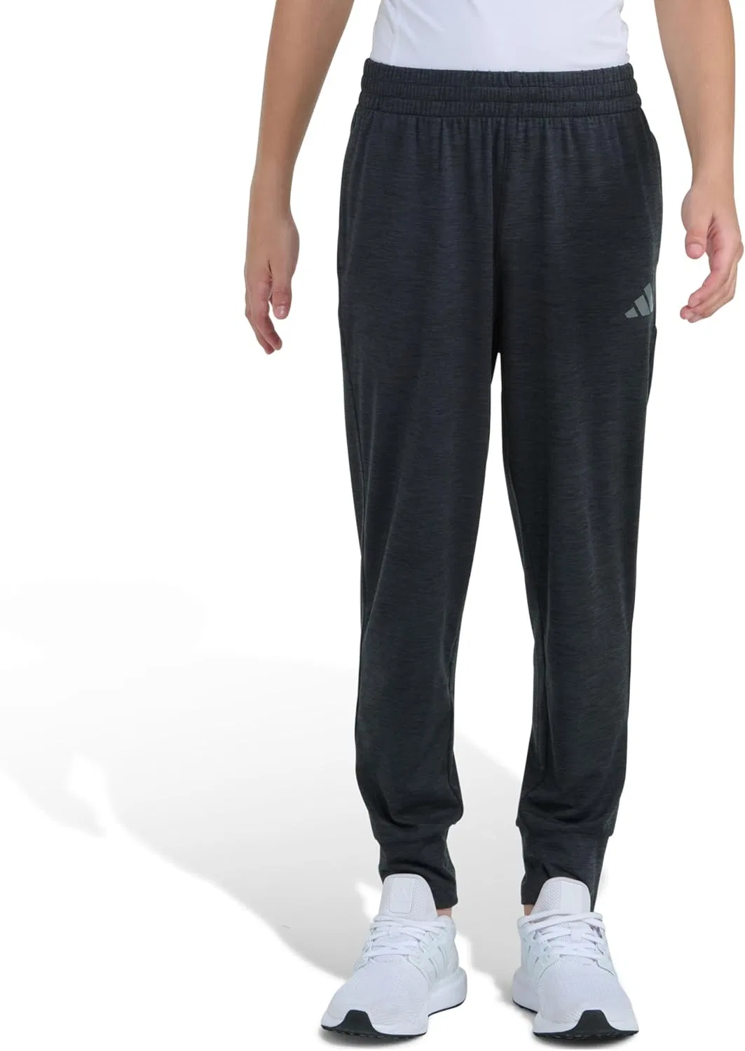 Детские спортивные штаны Adidas Iconic Tricot, Grey With Black Mélange