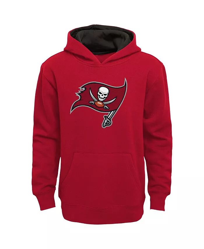 

Толстовка с капюшоном Tampa Bay Buccaneers Prime для мальчиков и девочек красного цвета Outerstuff